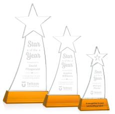Manolita Star Award - Amber - Crystal Awards