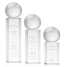 Golf Ball Award on Dakota Base - Coach Awards