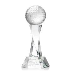 Golf Ball Award on Langport Base - Clear - Shop by Recipient