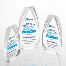 Lantana VividPrint Award - Clear - Octagon Awards