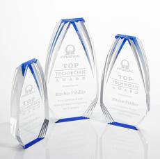 Lantana Award - Blue - Octagon Awards