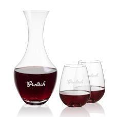 Oldham Carafe & Edderton Stemless Wine - Carafes