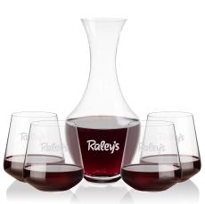 Oldham Carafe & Cannes Stemless Wine - Carafes