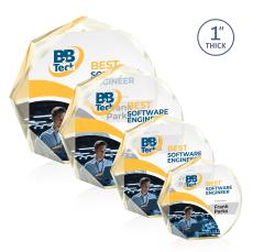 Piedmont VividPrint Award - Gold - Octagon Awards