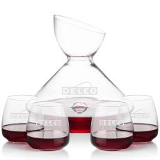 Woodbury Carafe & Hogarth Stemless Wine - Carafes