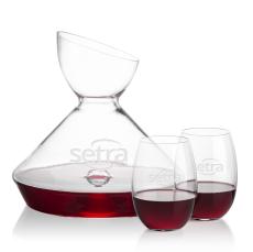 Woodbury Carafe & Carlita Stemless Wine - Carafes