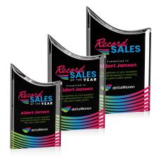 Chiswick VividPrint Award - Black - Acrylic Awards