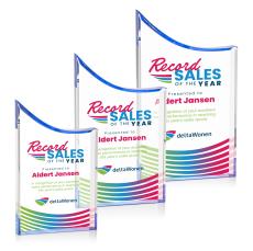 Chiswick VividPrint Award - Blue - Acrylic Awards