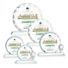 Nashdene VividPrint Award - Clear - Golf Awards