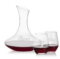 Hampton Carafe & Mandelay Stemless Wine - Carafes