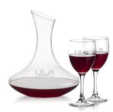 Hampton Carafe & Carberry Wine - Glasses Sets