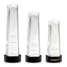 Ellesmere Star on Stanrich Base - Black - Crystal Star Awards