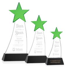 Manolita Star Award - Green/Black - Crystal Star Awards