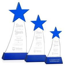 Manolita Star Award - Blue/Blue - Crystal Star Awards