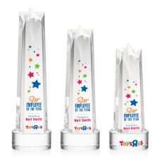 Ellesmere VividPrint Award on Marvel - Clear - Crystal Star Awards