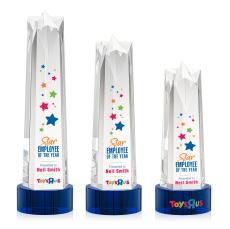 Ellesmere VividPrint Award on Marvel - Blue - Crystal Star Awards