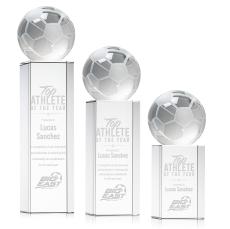 Soccer Ball Award on Dakota Base - Coach Awards