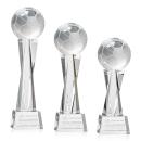 Soccer Ball Award on Grafton Base - Clear