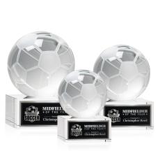 Soccer Ball Award on Hancock Base - Coach Awards