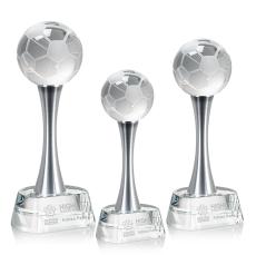 Soccer Ball Award on Willshire Base - Coach Awards