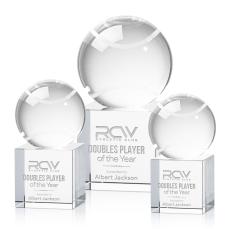 Tennis Ball Award on Granby Base - Coach Awards