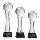 Tennis Ball Award on Grafton Base - Black