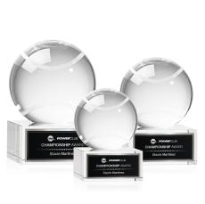 Tennis Ball Award on Hancock Base - Coach Awards