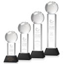 Baseball Award on Stowe Base - Black