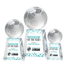 Soccer Ball VividPrint Award on Celestina - Full Color Awards