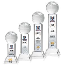 Basketball VividPrint Award on Stowe - Clear - Full Color Awards