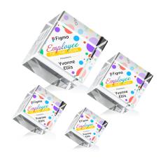 Burrill Corner Cube VividPrint Award - Square Awards