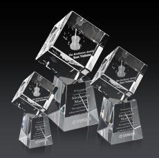 Burrill 3D Award on Celestina Base - Square Awards