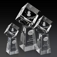 Burrill 3D Award on Novita Base - Square Awards