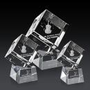 Burrill 3D Award on Robson Base - Clear