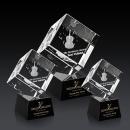 Burrill 3D Award on Robson Base - Black