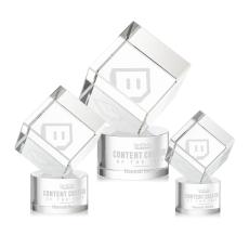 Burrill Award on Marvel Base - Clear - Square Awards