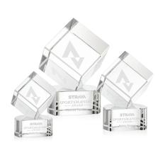 Burrill Award on Paragon Base - Clear - Square Awards