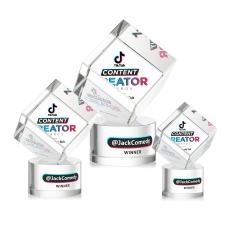 Burrill VividPrint Award on Marvel Base - Clear - Square Awards