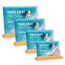 Embassy VividPrint Award - Starfire/Bamboo (Horiz) - Sustainable Awards