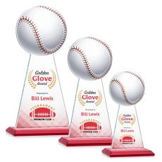 Edenwood Baseball VividPrint Award - Red - Sport Awards