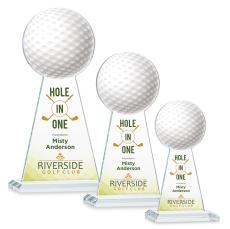 Edenwood Golf VividPrint Award - Clear - Circle Awards