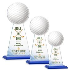 Edenwood Golf VividPrint Award - Blue - Glass Awards