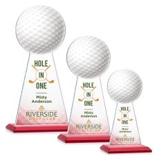 Edenwood Golf VividPrint Award - Red - Circle Awards