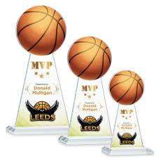 Edenwood Basketball VividPrint Award - Clear - Sport Awards