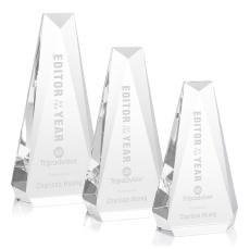 Carmel Award - Clear - Octagon Awards