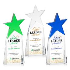 Vernon Star Vividprint Award - Crystal Awards