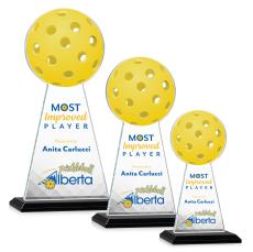 Edenwood Pickleball VividPrint Award - Black - Coach Awards