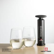 Swiss Force Effortless Opener & RIEDEL Stemless - Corporate Gifts