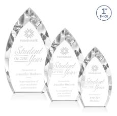 Marinello Award - Clear - Crystal Awards