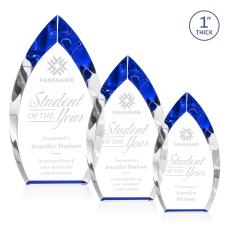 Marinello Award - Blue - Colored Glass Awards